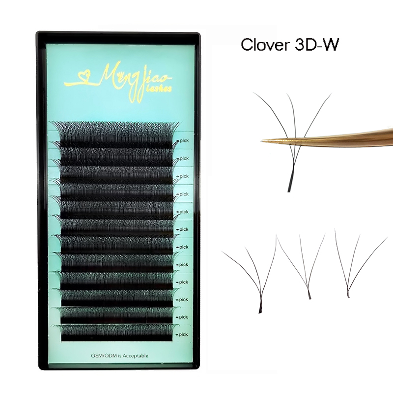 Eyelash Extension Logo - Clover W przedłużanie rzęs 3D gotowe