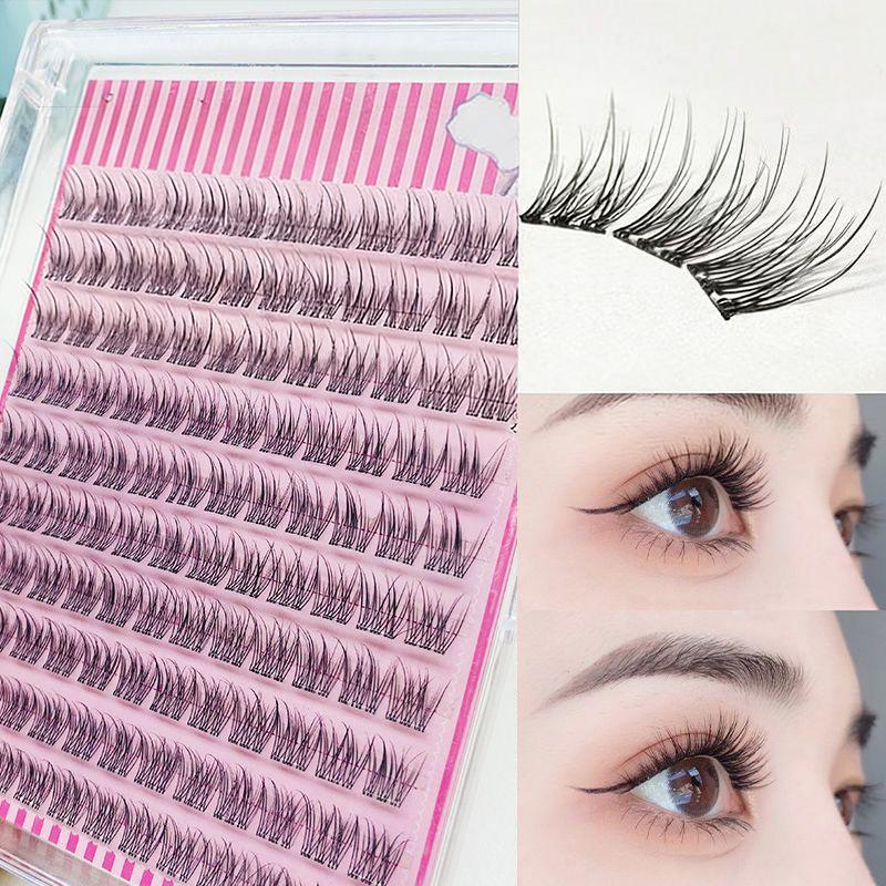 Eyelash Extension No 11 - 11-13MM DIY Czarne Samoprzylepne Sztuczne Rzęsy