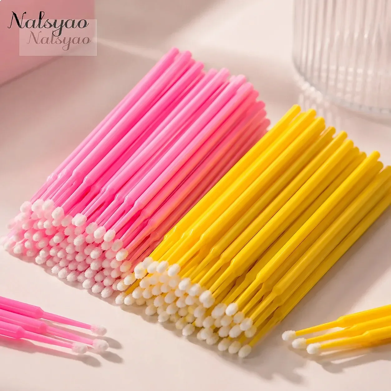 Eyelash Extension Cleaning - 500/1000 sztuk – pędzelki do przedłużania