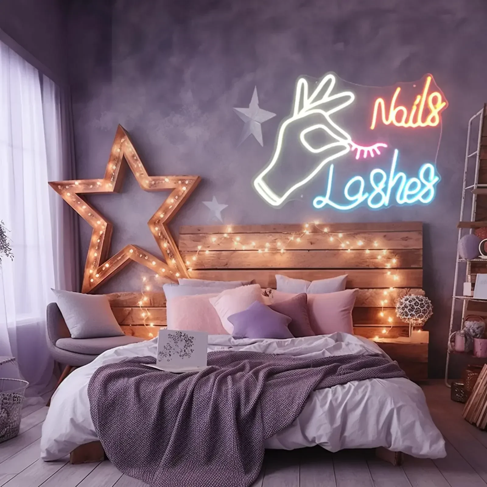 Neon LED do zdobienia paznokci – Eyelash Extension Logo recenzja i cena