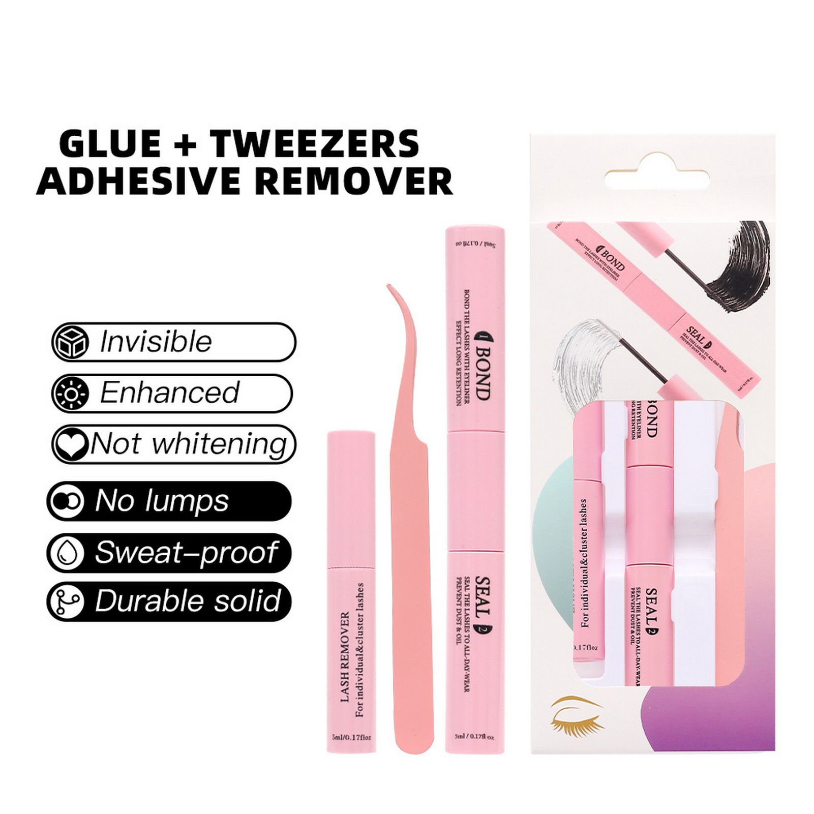 Profesjonalny zestaw narzędzi  – Eyelash Extension Glue Remover recenzja i cena