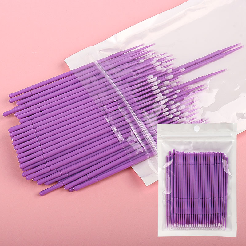 100 SZT./Worek Bambusowe Patyc – Eyelash Extension Glue Remover recenzja i cena