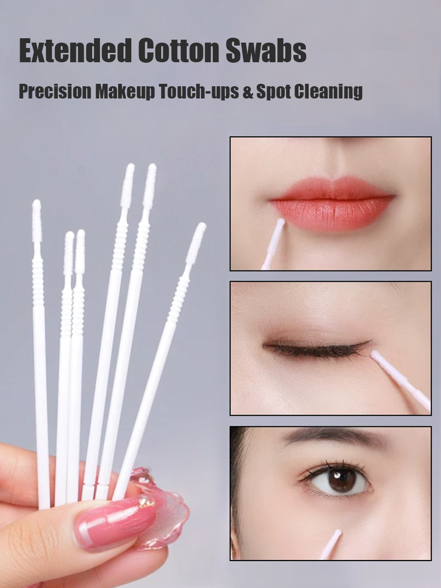 Jednorazowe długie waciki kosm – Eyelash Extension Cleaning recenzja i cena