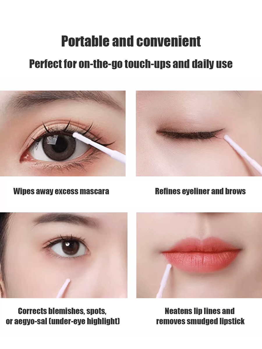 Jednorazowe długie waciki kosm – Eyelash Extension Cleaning recenzja i cena