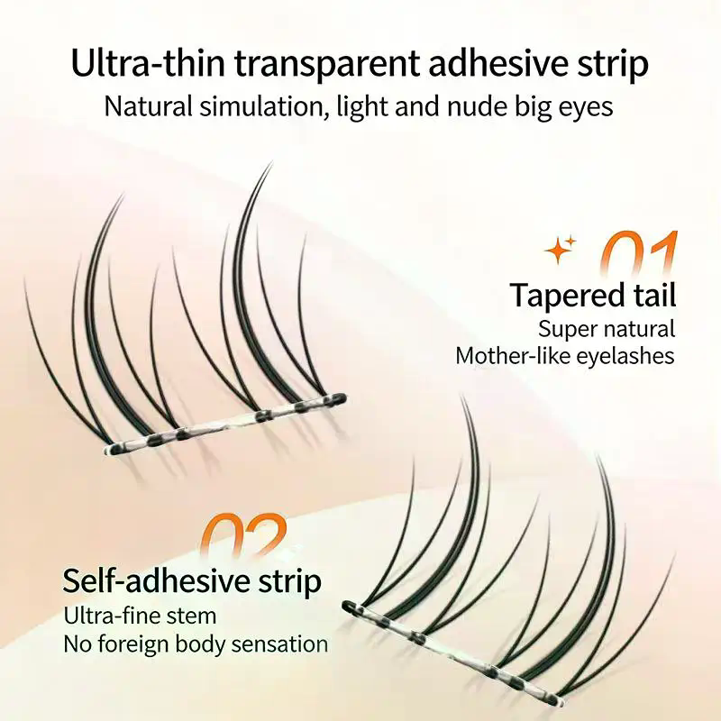 Czarne samoprzylepne sztuczne  – Eyelash Extension No 11 recenzja i cena
