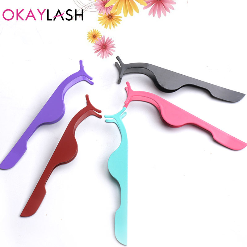 OKAYLASH nierdzewne złoto pęse – Eyelash Extension Logo recenzja i cena